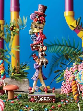 NWT Enesco Jim Shore Willy Wonka Figurine
